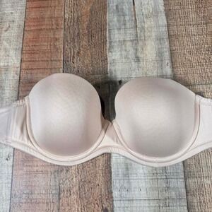 Wacoal Red Carpet Strapless Convertible Bra 30DD Nude Beige 854119